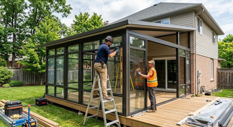 Enclosed Patio Installation Service